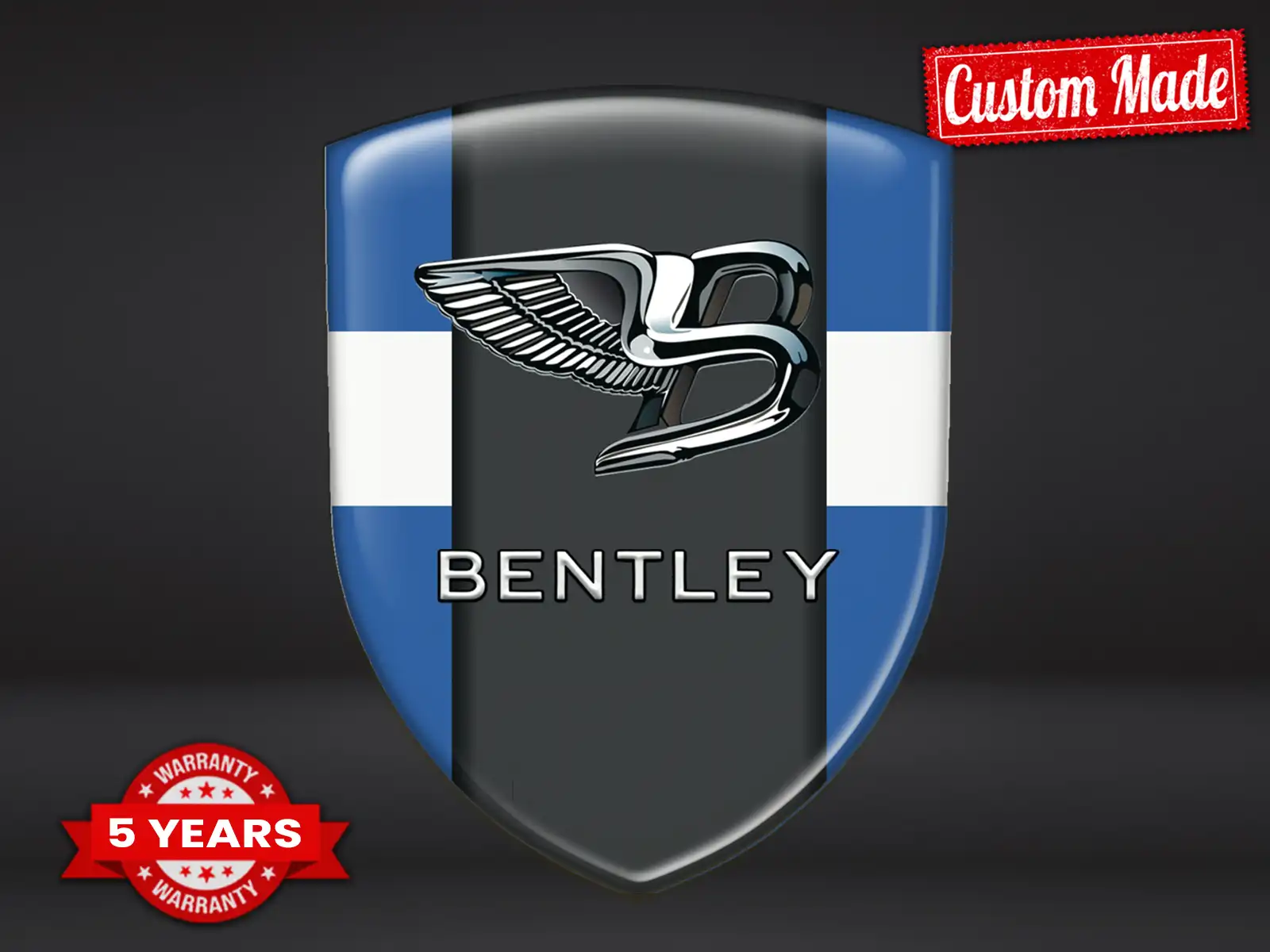 Bentley Stoßstangen Aufkleber Druck Pro Max Haltbar Modern